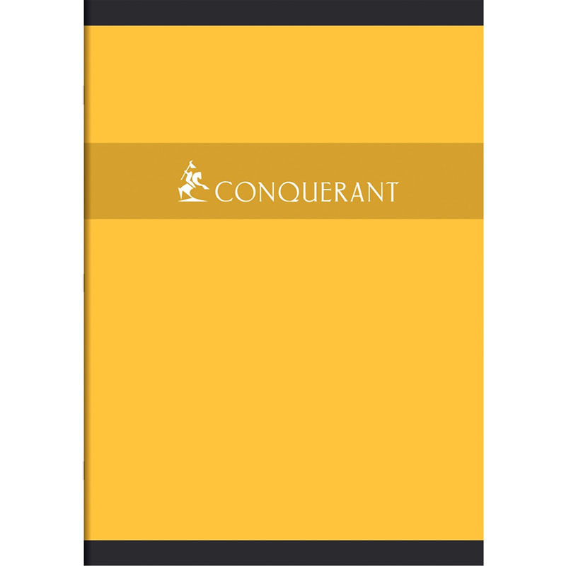 Cahier piqué 192 pages CONQUERANT, format A4, quadrillé 5x5, papier 70g