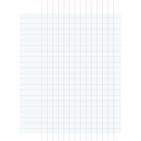 Cahier piqûre seyès 192 pages 21X29,7cm 70g Assortis - CONQUERANT - 531033