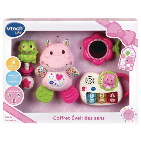 Coffret Naissance - Éveil Sens Rose