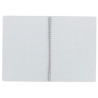 Cahier à reliure intégrale 180 pages CONQUERANT, format A4, quadrillé 5x5, papier 70g