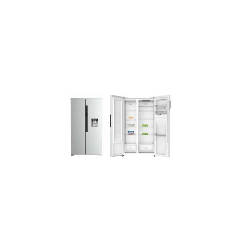 Refrigérateur Side by Side NoFrost 430L Inox - DE ROSSO - DRK-SBS430WD-I - OCCASION