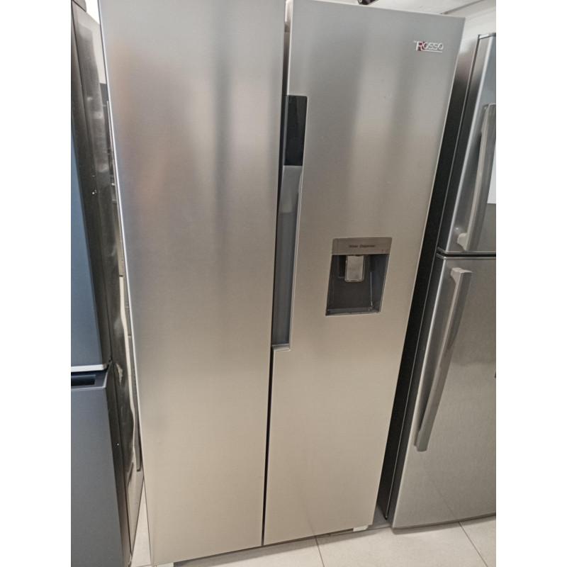 Refrigérateur Side by Side NoFrost 430L Inox - DE ROSSO - DRK-SBS430WD-I - OCCASION