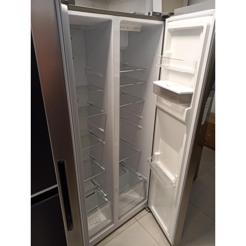 Refrigérateur Side by Side NoFrost 430L Inox - DE ROSSO - DRK-SBS430WD-I - OCCASION