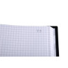 Registre toilé 200 pages foliotées 5x5mm A4 Noir - EXACOMPTA - 102427
