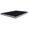 Registre toilé 200 pages foliotées 5x5mm A4 Noir - EXACOMPTA - 102427