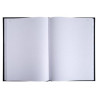 Registre toilé 200 pages foliotées 5x5mm A4 Noir - EXACOMPTA - 102427