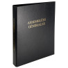Classeur registre assemblées générales Noir - EXACOMPTA - 377603
