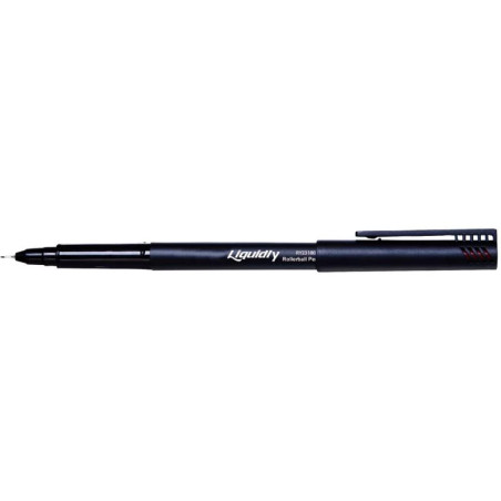 Stylo feutre SoftLiner baguée pointe fine 0,3mm Rouge - LIQUIDLY - 259274