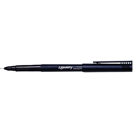 Stylo feutre SoftLiner baguée pointe fine 0,3mm Noir - LIQUIDLY - 260677