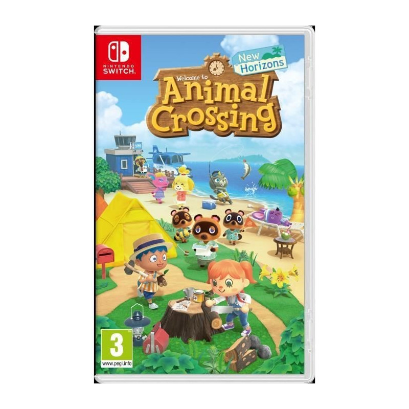 Jeu SWITCH ANIMAL CROSSING NEW Horizons