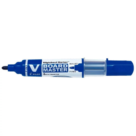 Marqueur effaçable à sec VBoard Master pointe ogive 1,7mm Bleu - PILOT - 307863