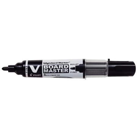Marqueur effaçable à sec VBoard Master pointe ogive 1,7mm Noir - PILOT - 468801