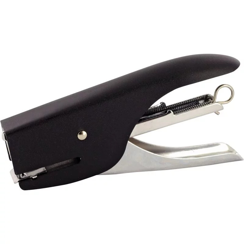 Agrafeuse pince compatible avec les agrafes 24/6 et 26/6 Noir - PAVO - 676462