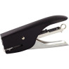 Agrafeuse pince compatible avec les agrafes 24/6 et 26/6 Noir - PAVO - 676462