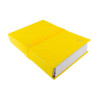 Chemise extensible en balacron avec velcro et rabat, jaune