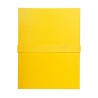Chemise extensible en balacron avec velcro et rabat, jaune