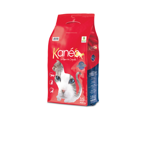 Croquettes chat adulte thon 3,5kg - KANEO - KATHON3,5