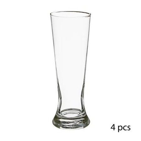 Lot de 4 verres à bière