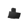 Hotte décorative inclinée 500 m³/h 90cm Noir - BELFORD - BF8958