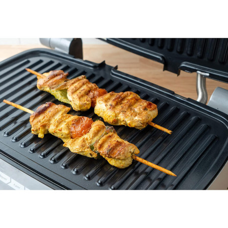 Grill électrique 2100W Gris/Noir - SAUTER - GRILS2100