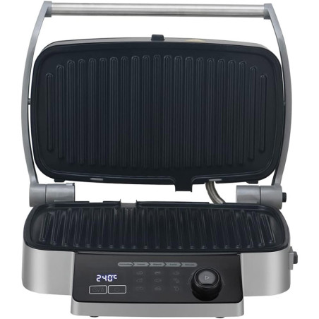 Grill électrique 2100W Gris/Noir - SAUTER - GRILS2100