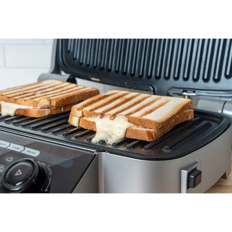 Grill électrique 2100W Gris/Noir - SAUTER - GRILS2100