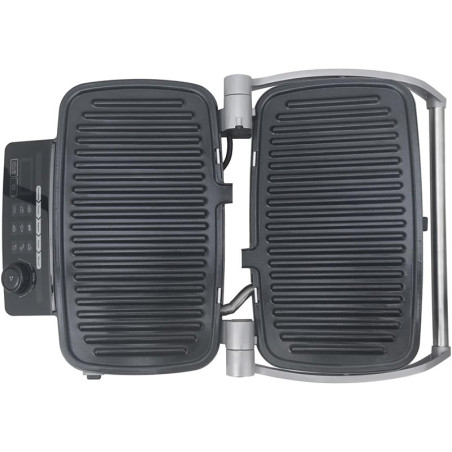 Grill électrique 2100W Gris/Noir - SAUTER - GRILS2100