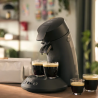 Machine à café dosette Senseo Original+ Eco Noir - PHILIPS - CSA210/25