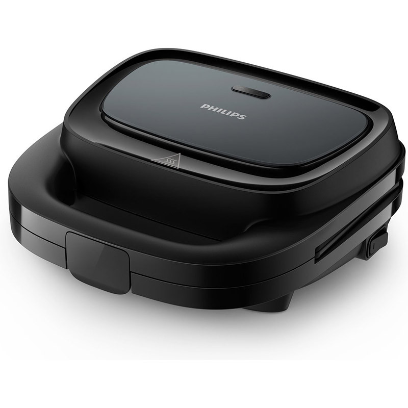 Machine à croque-monsieur Série 3000 750W Noir - PHILIPS - HD2331/90