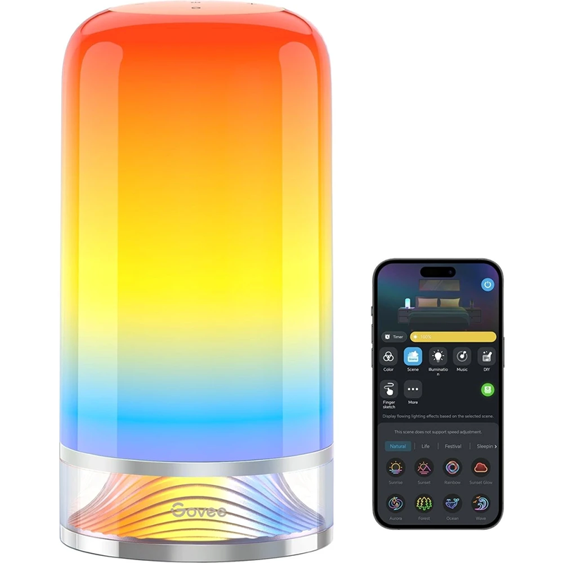 Lampe de table LED RGBICWW Wi-Fi Bluetooth 500 lm - GOVEE - H6022