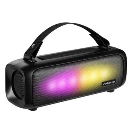 Enceinte Bluetooth Military Series RGB 8W Noir - VOLKANO - VOL_VK_3205_BK
