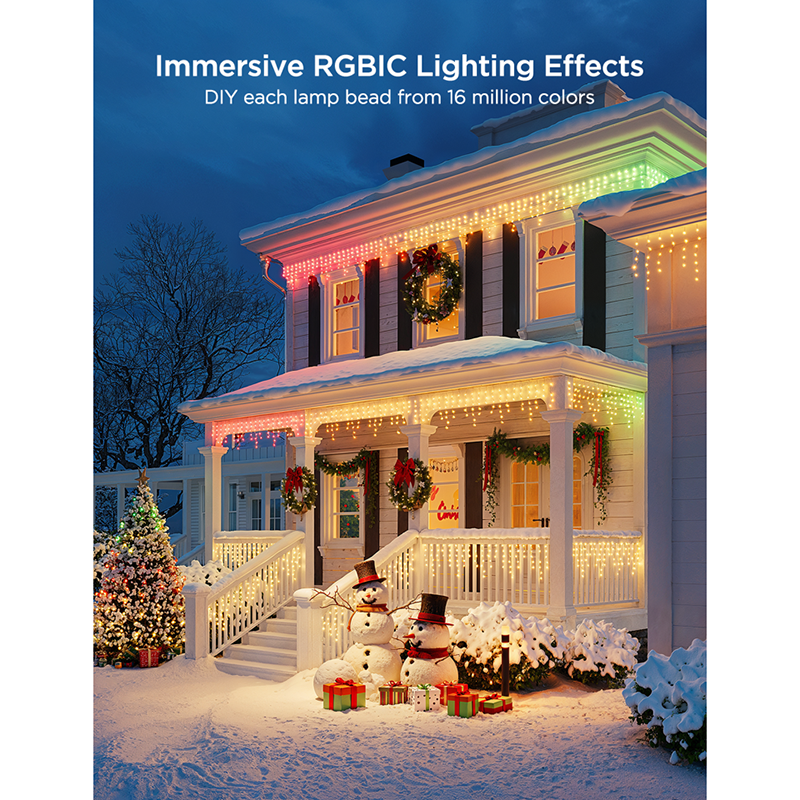 Icicle Ligths LED intelligents RVB Matter 10m - GOVEE - H70D1