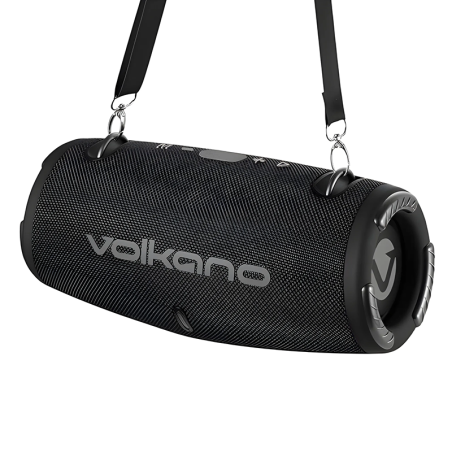Enceinte portable Bluetooth Cyclone Series Noir - VOLKANO - VOL_VK_3417_BK