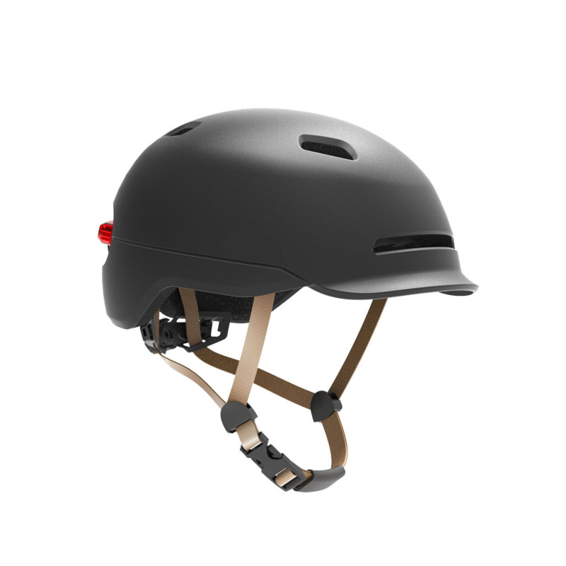 Casque de protection avec feu de route et stop taille S/M (54-58) - YEEP ME - CAS_YEEP_016