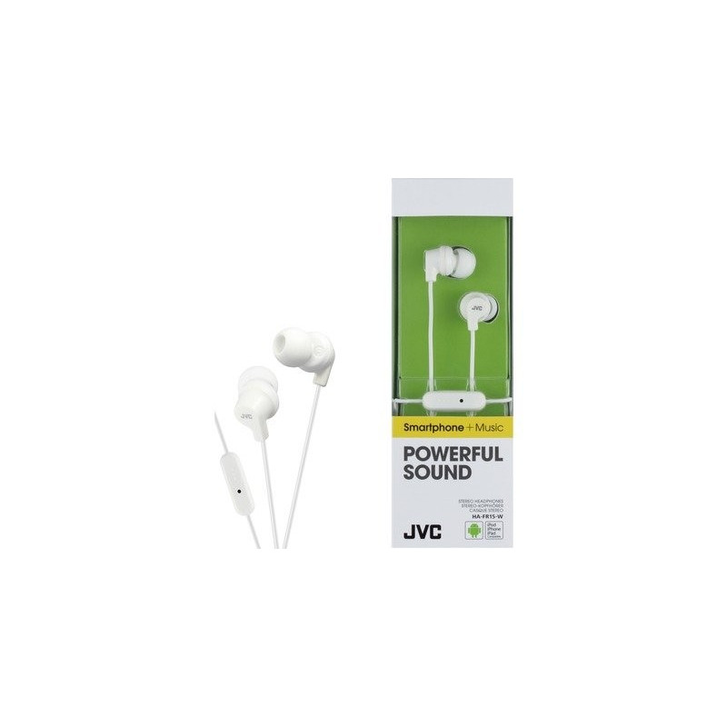 ECOUTEUR INTRA AURICULAIRE BLANC JVC - HAFR15WE - JVC