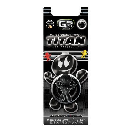 Désodorisant voiture déocar titan, dark sensation - GS27 - AC180118
