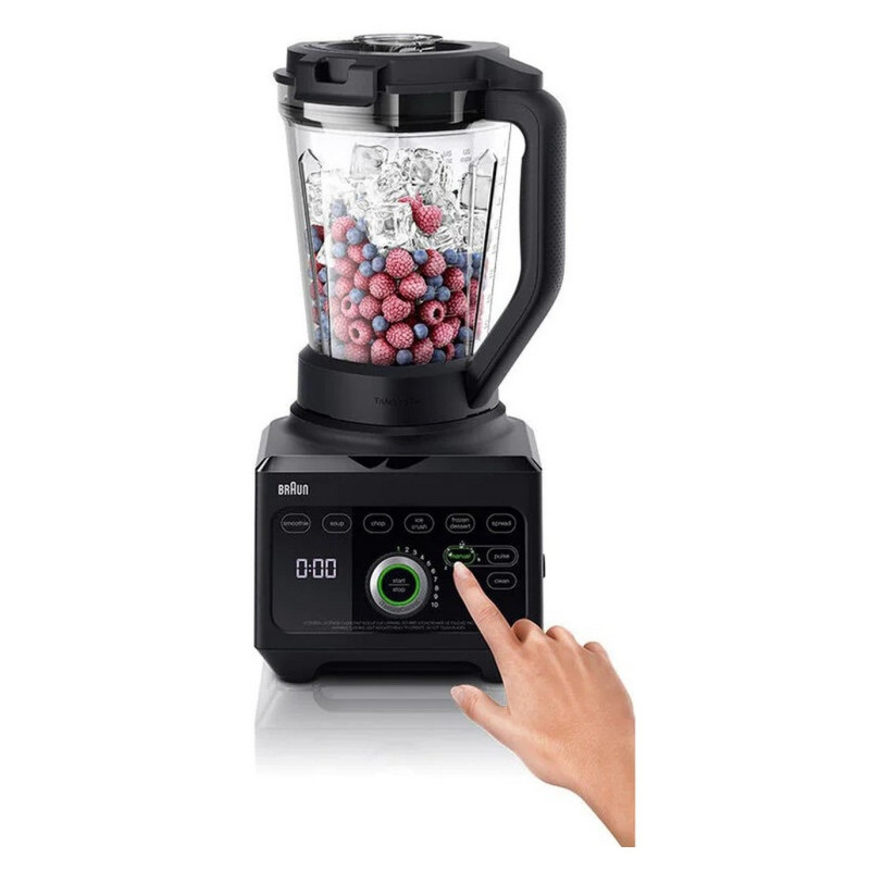 Blender PowerBlend 9 1600W 3L Noir - BRAUN - JB9040BK