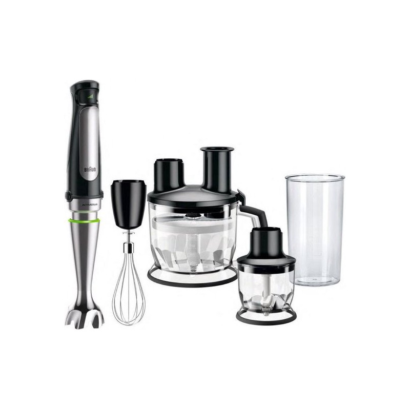 Mixeur plongeant MultiQuick 7 1000W Noir - BRAUN - MQ7085X
