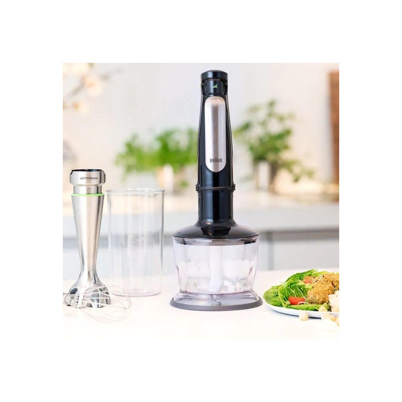 Mixeur plongeant MultiQuick 7 1000W Noir - BRAUN - MQ7085X