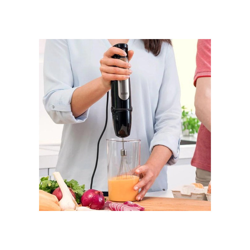 Mixeur plongeant MultiQuick 7 1000W Noir - BRAUN - MQ7085X