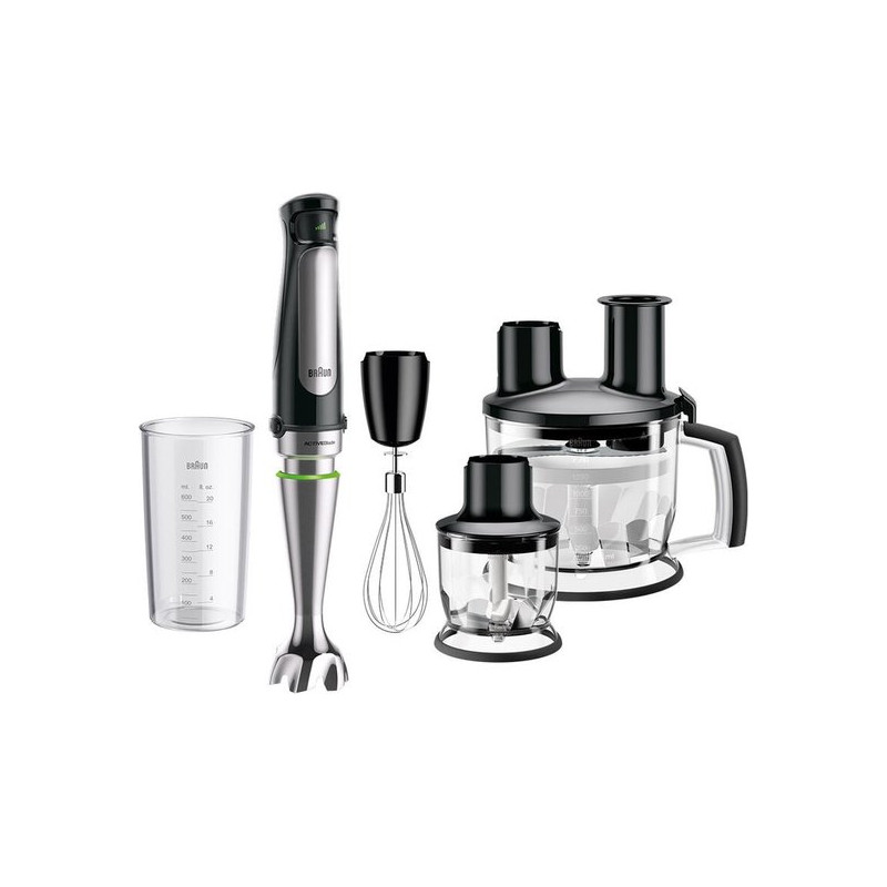 Mixeur plongeant MultiQuick 7 1000W Noir - BRAUN - MQ7085X
