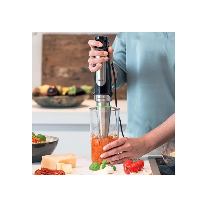 Mixeur plongeant MultiQuick 7 1000W Noir - BRAUN - MQ7085X