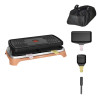 Machine à raclette Food & Co avec sac de transport 8 spatules Noir - TEFAL - RE651JF0