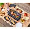 Machine à raclette Food & Co avec sac de transport 8 spatules Noir - TEFAL - RE651JF0