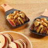 Machine à raclette Food & Co avec sac de transport 8 spatules Noir - TEFAL - RE651JF0