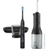 Brosse à dents électrique Sonicare 9000 DiamondClean + Power Flosser 3000 Noir - PHILIPS - HX3886/43