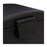 POUBELLE A PEDALE 30L Noir