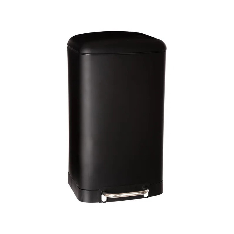 POUBELLE A PEDALE 30L Noir