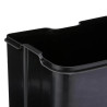 POUBELLE A PEDALE 30L Noir