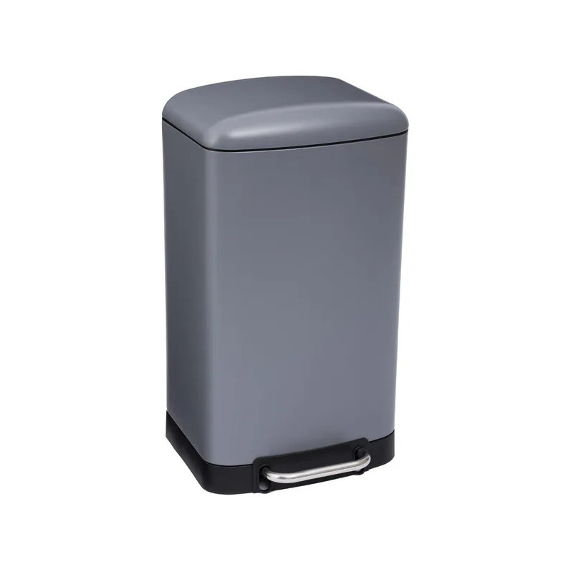 Poubelle Métal 30 L Anthracite